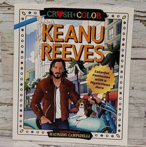 NEW Crush and Color Keanu Reeves Colorful Fantasies with a Mysterious Hero